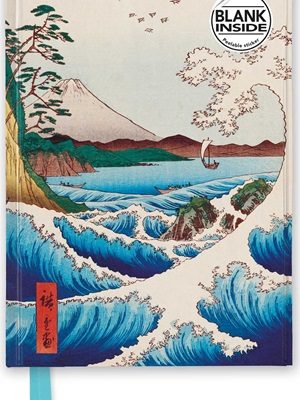 Utagawa Hiroshige: Sea At Satta (Foiled Blank Journal)