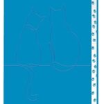 Two Happy Cats Artisan Art Notebook (Flame Tree Journals)