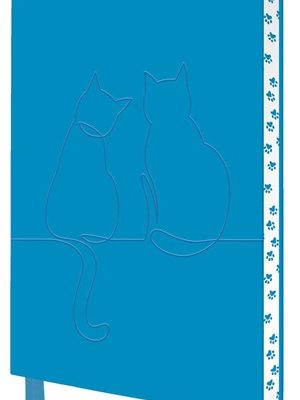Two Happy Cats Artisan Art Notebook (Flame Tree Journals)