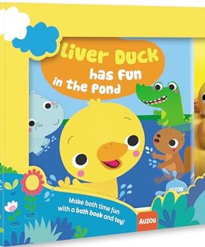 Oliver Duck Has Fun in the Pond: My First Bath Book & Toy