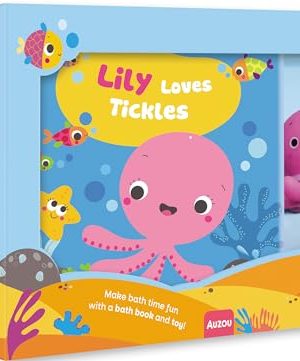 Lily Loves Tickles: My First Bath Book & Toy