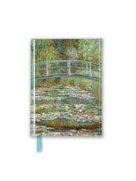 Claude Monet: Bridge over a Pond of Water Lilies (Foiled Quarto Journal)