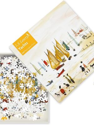 Adult Jigsaw Puzzle L. S. Lowry: Yachts (500 Pieces): 500-Piece Jigsaw Puzzles