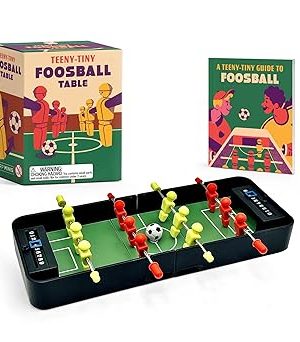 Teeny-Tiny Foosball Table : Let's Roll!