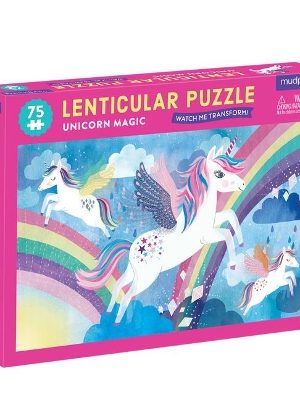 Unicorn Magic 75 Piece Lenticular Puzzle