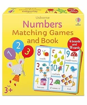 Numbers Matching Games and Book