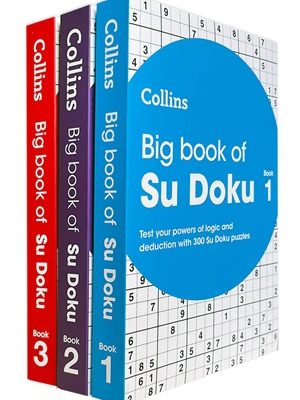 Big Book of Sudoku 1, 2 & 3 pack